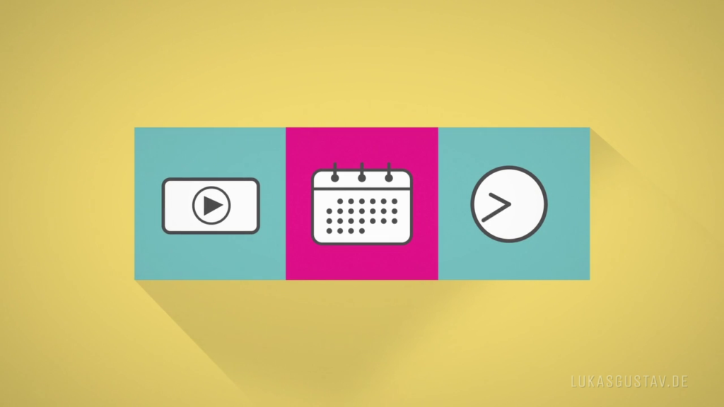 Lukas von Bülow CineApp Flat Design animation